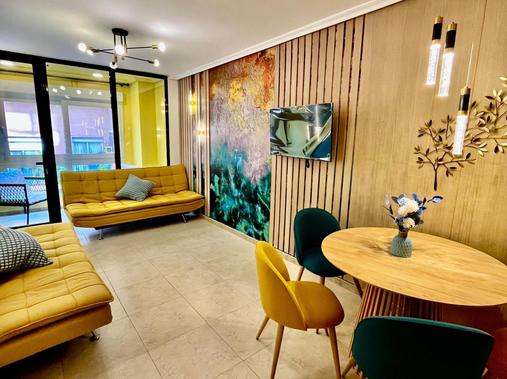 Elegante Apartamento Tres Colores Alicante Eksteriør bilde